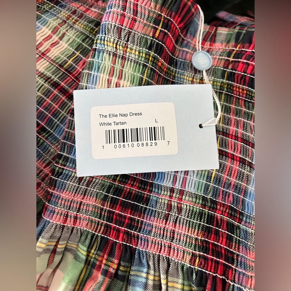 Hill House The Ellie Nap Dress - Multi Tartan - Picture 5 of 5